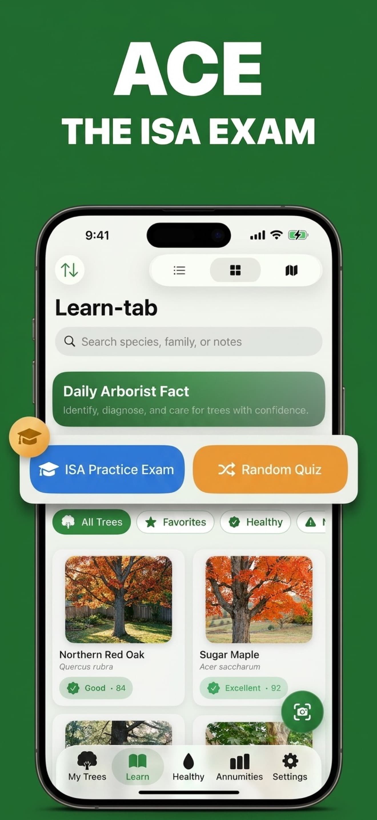 Ace the ISA Certified Arborist exam with practice questions